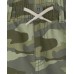 Childrens Place Green Camo Cargo Shorts